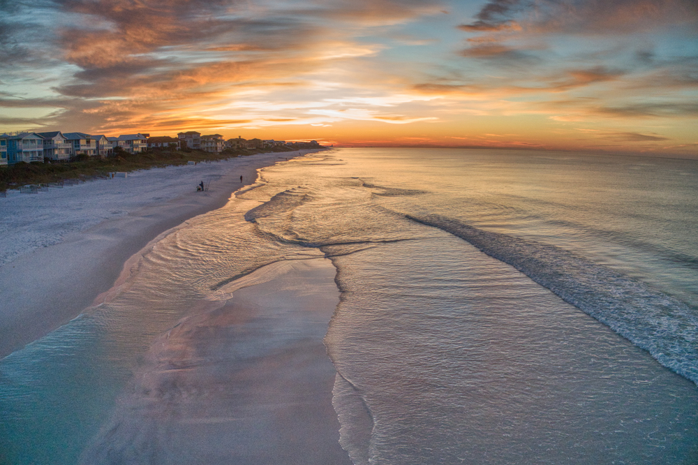 Aerial view of Santa Rosa Beach