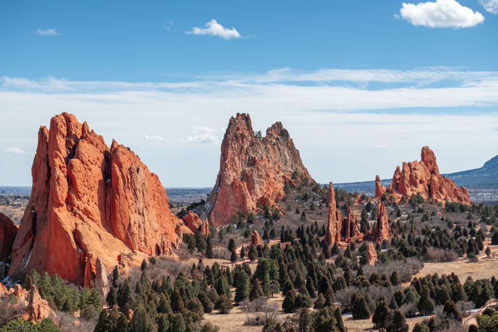Garden of the Gods in Colorado Springs.